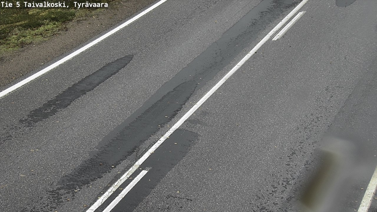 Weather Camera Image Road 5 Taivalkoski, Tyrävaara, Taivalkoski, Pohjois-Pohjanmaa
