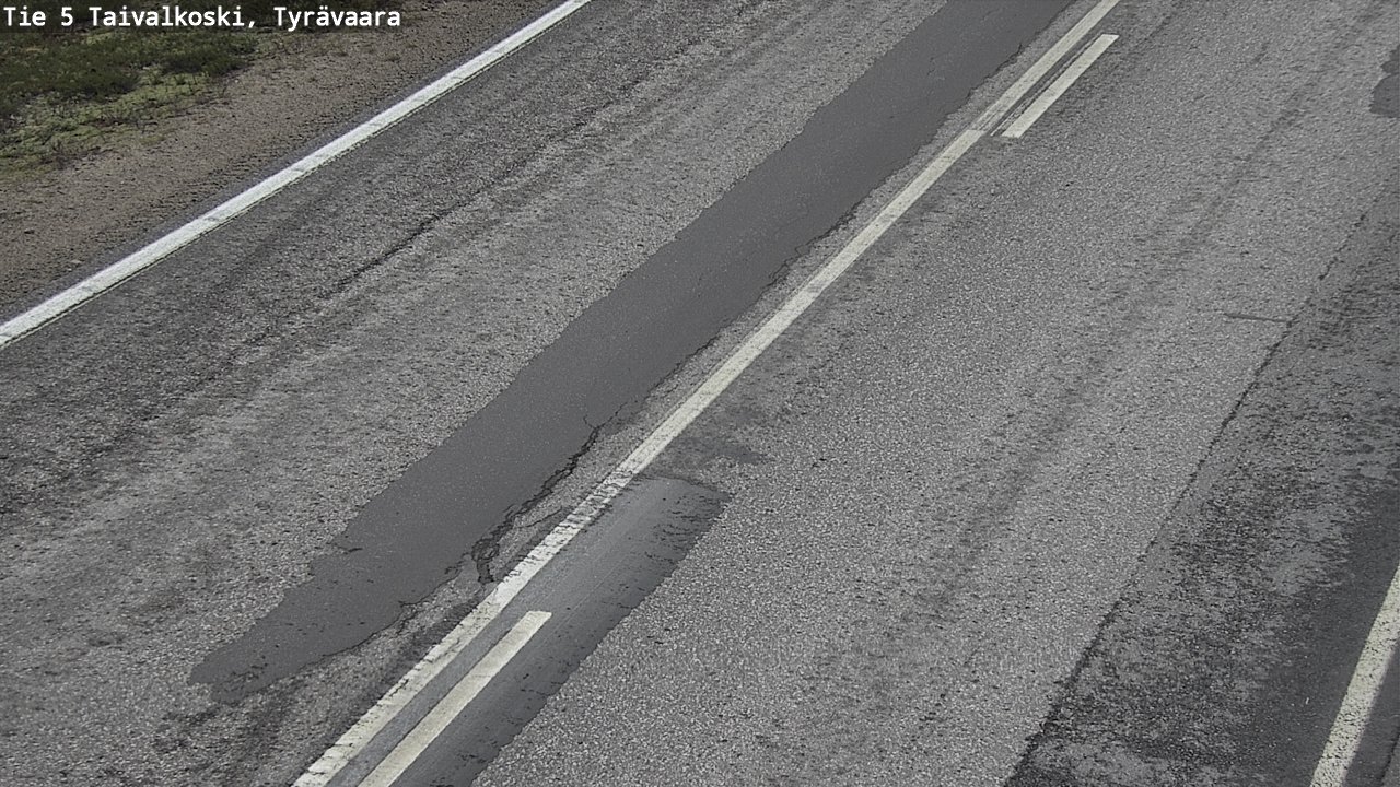 Kelikamerat Kuva Tie 5 Taivalkoski, Tyrävaara, Taivalkoski, Pohjois-Pohjanmaa