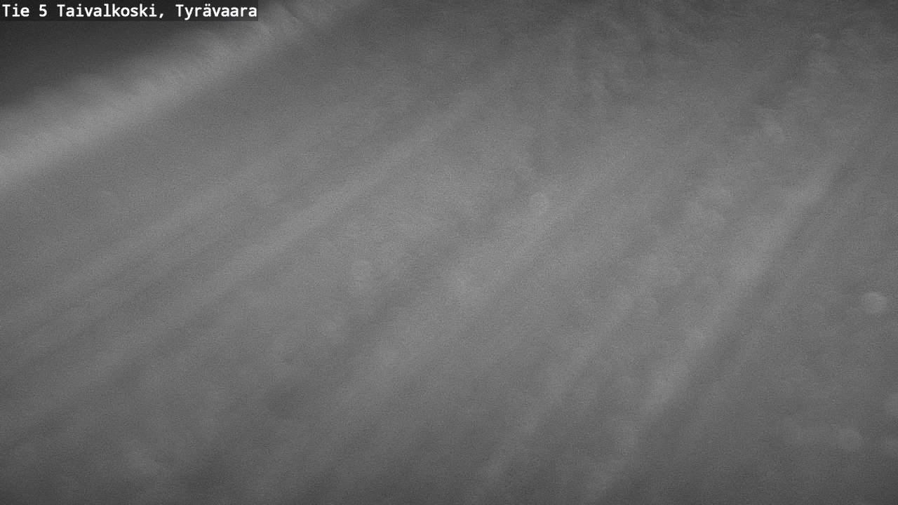Weather Camera Image Road 5 Taivalkoski, Tyrävaara, Taivalkoski, Pohjois-Pohjanmaa