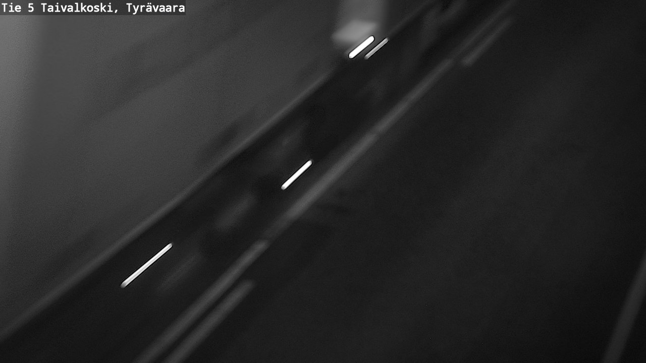 Kelikamerat Kuva Tie 5 Taivalkoski, Tyrävaara, Taivalkoski, Pohjois-Pohjanmaa