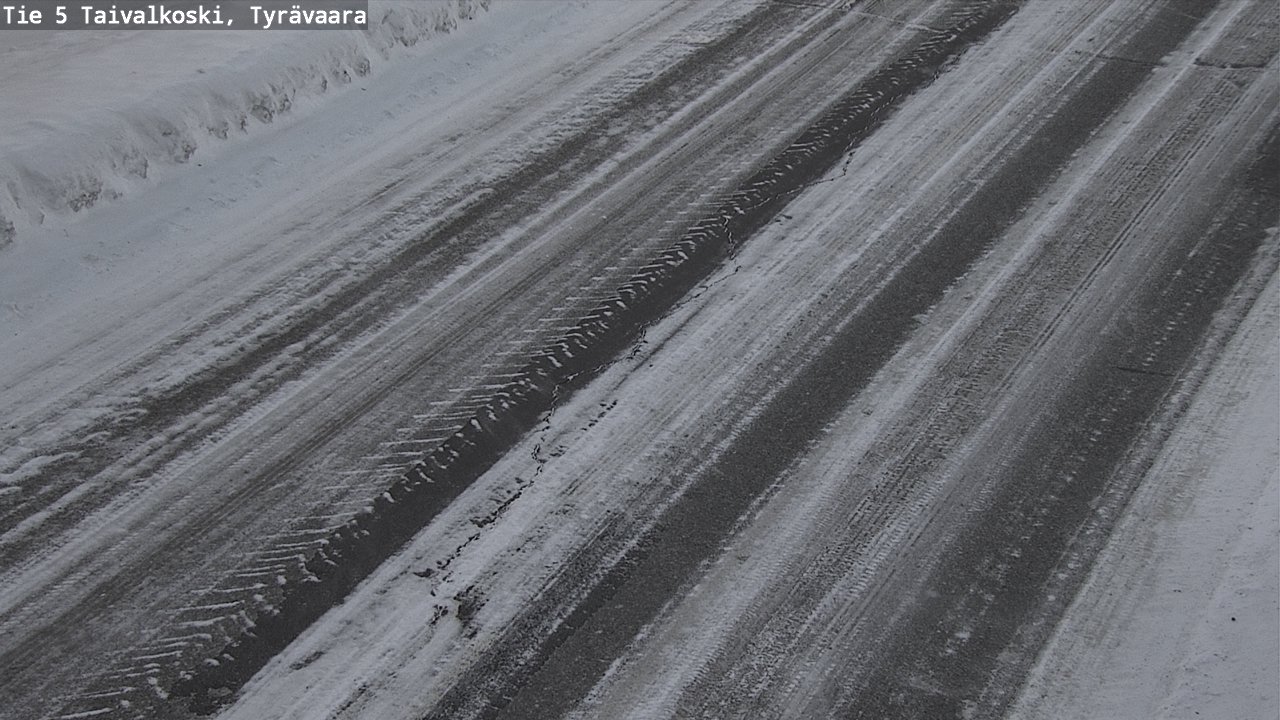 Kelikamerat Kuva Tie 5 Taivalkoski, Tyrävaara, Taivalkoski, Pohjois-Pohjanmaa