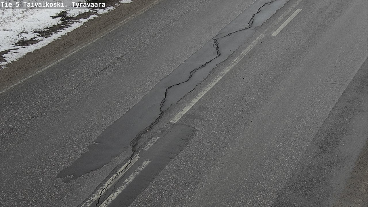Kelikamerat Kuva Tie 5 Taivalkoski, Tyrävaara, Taivalkoski, Pohjois-Pohjanmaa