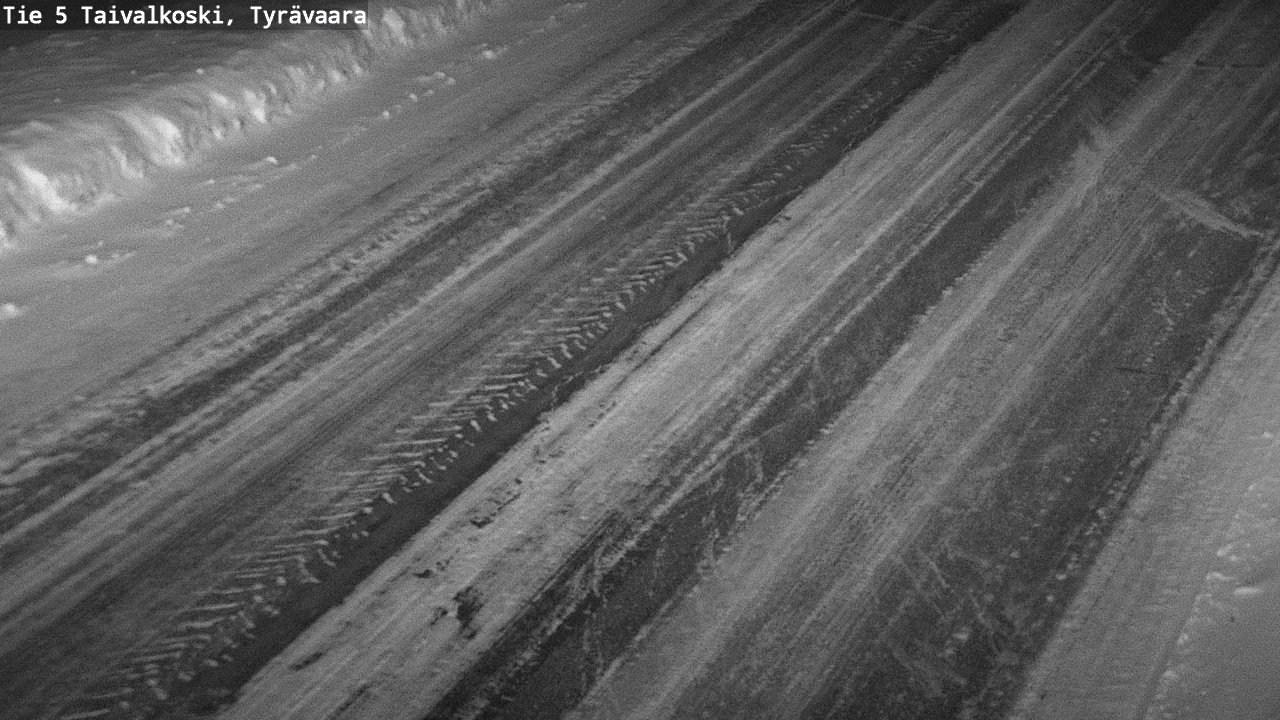 Kelikamerat Kuva Tie 5 Taivalkoski, Tyrävaara, Taivalkoski, Pohjois-Pohjanmaa
