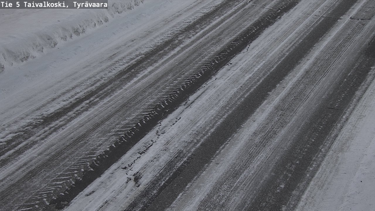 Kelikamerat Kuva Tie 5 Taivalkoski, Tyrävaara, Taivalkoski, Pohjois-Pohjanmaa