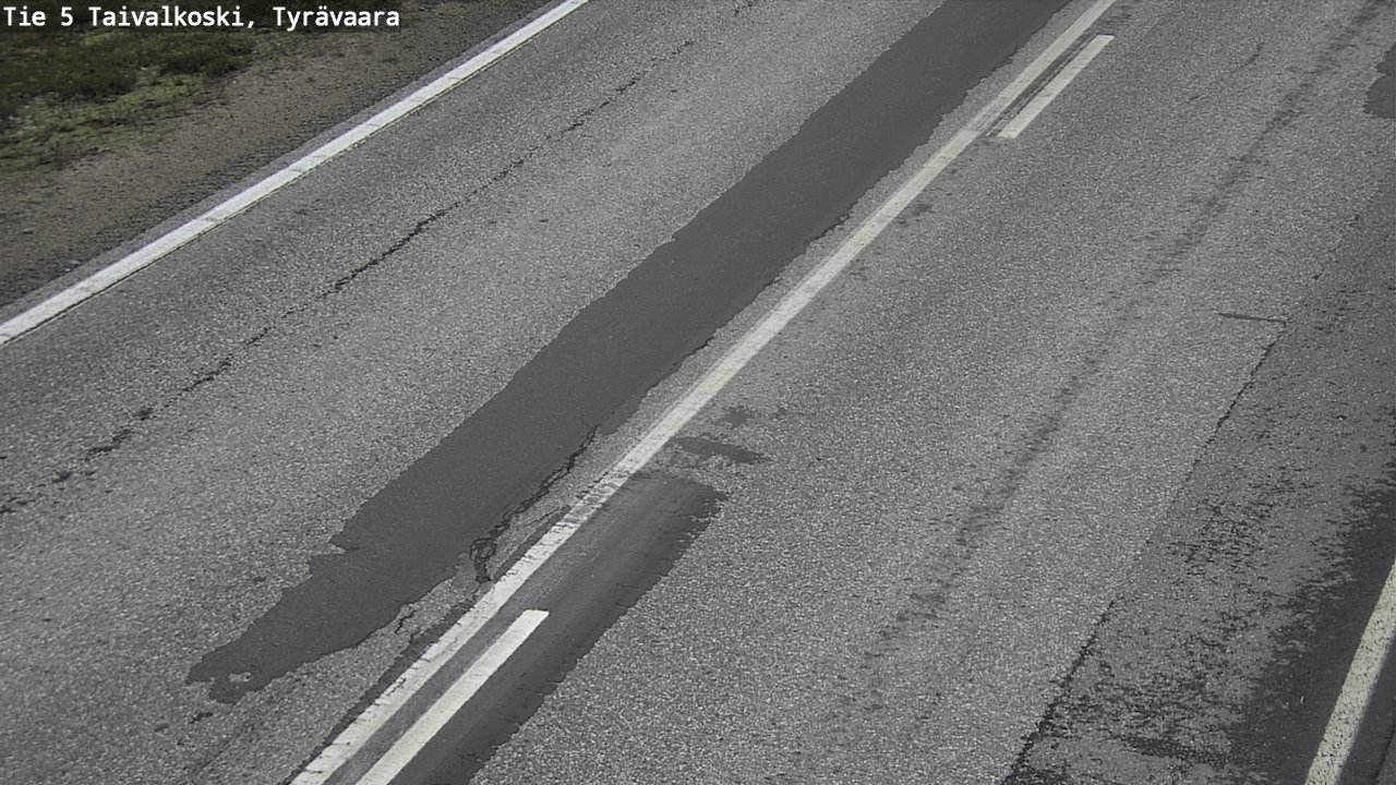 Kelikamerat Kuva Tie 5 Taivalkoski, Tyrävaara, Taivalkoski, Pohjois-Pohjanmaa