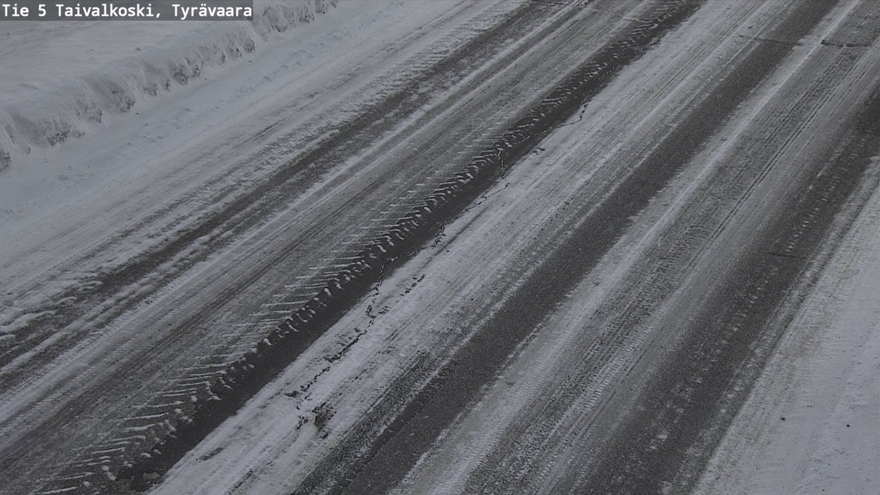 Kelikamerat Kuva Tie 5 Taivalkoski, Tyrävaara, Taivalkoski, Pohjois-Pohjanmaa