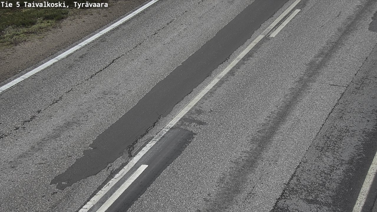 Kelikamerat Kuva Tie 5 Taivalkoski, Tyrävaara, Taivalkoski, Pohjois-Pohjanmaa