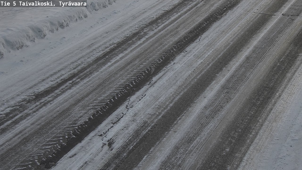 Kelikamerat Kuva Tie 5 Taivalkoski, Tyrävaara, Taivalkoski, Pohjois-Pohjanmaa