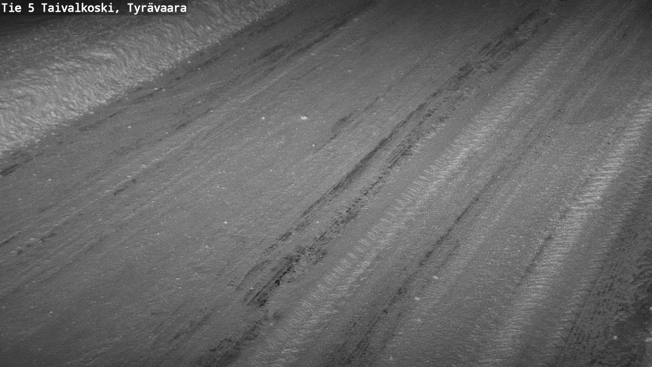 Weather Camera Image Road 5 Taivalkoski, Tyrävaara, Taivalkoski, Pohjois-Pohjanmaa