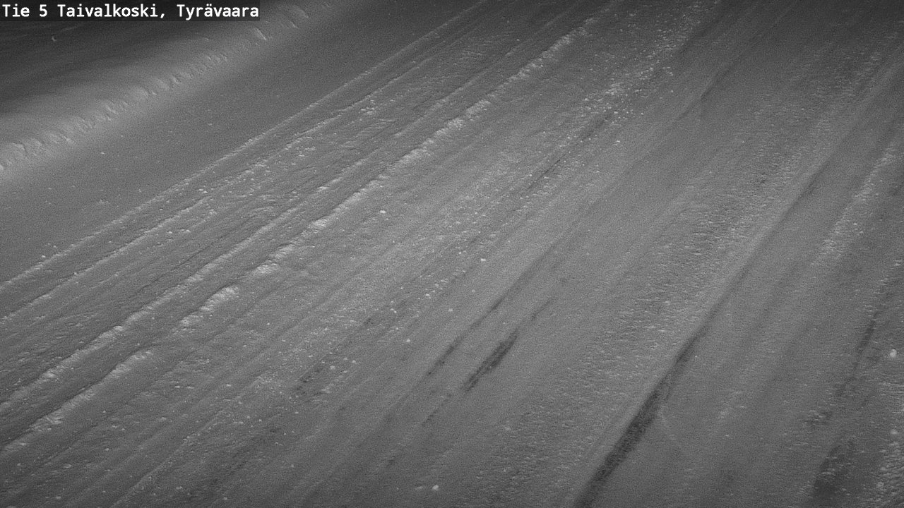 Weather Camera Image Road 5 Taivalkoski, Tyrävaara, Taivalkoski, Pohjois-Pohjanmaa