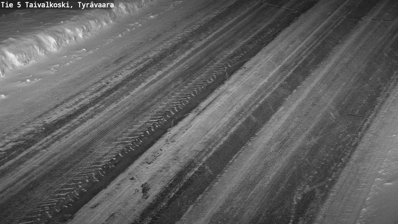 Kelikamerat Kuva Tie 5 Taivalkoski, Tyrävaara, Taivalkoski, Pohjois-Pohjanmaa