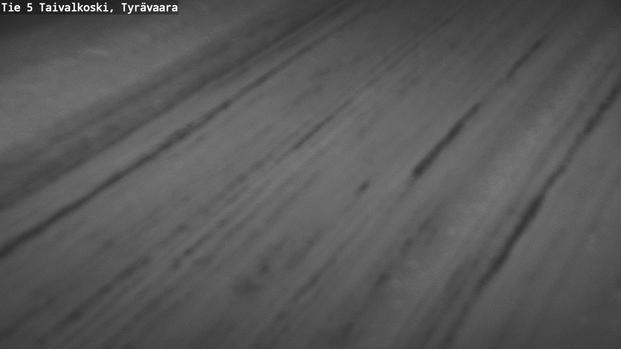 Weather Camera Image Road 5 Taivalkoski, Tyrävaara, Taivalkoski, Pohjois-Pohjanmaa