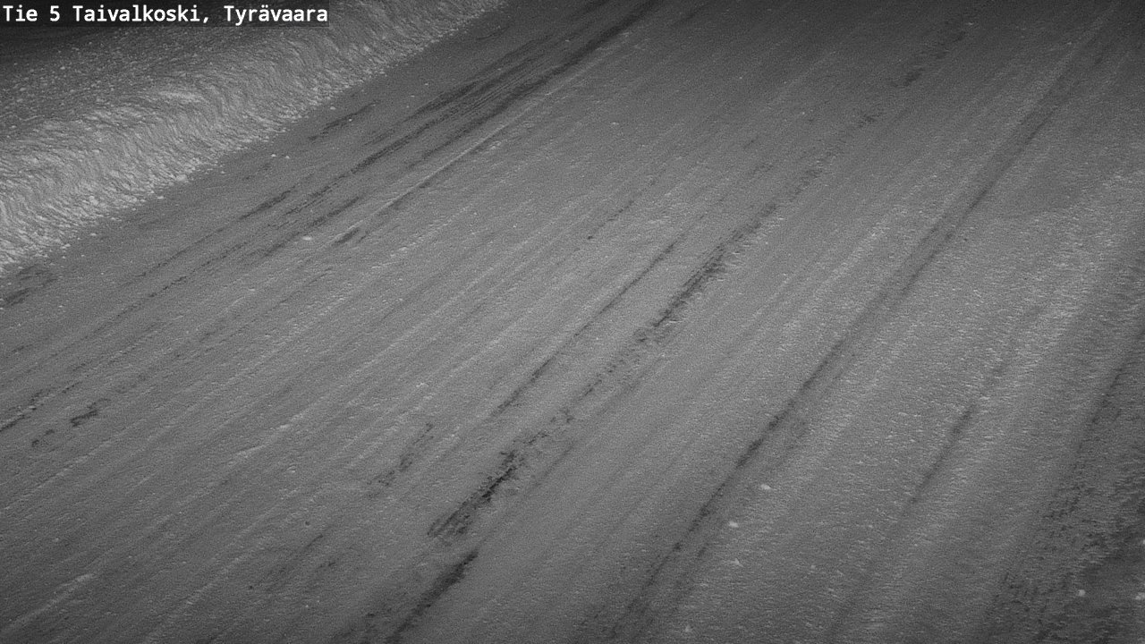 Weather Camera Image Road 5 Taivalkoski, Tyrävaara, Taivalkoski, Pohjois-Pohjanmaa