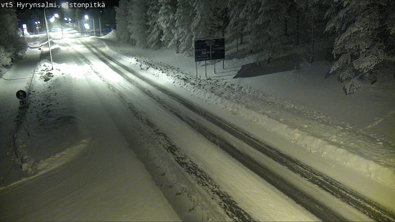 Kelikamerat Kuva Tie 5 Hyrynsalmi, Istonpitkä, Hyrynsalmi, Kainuu