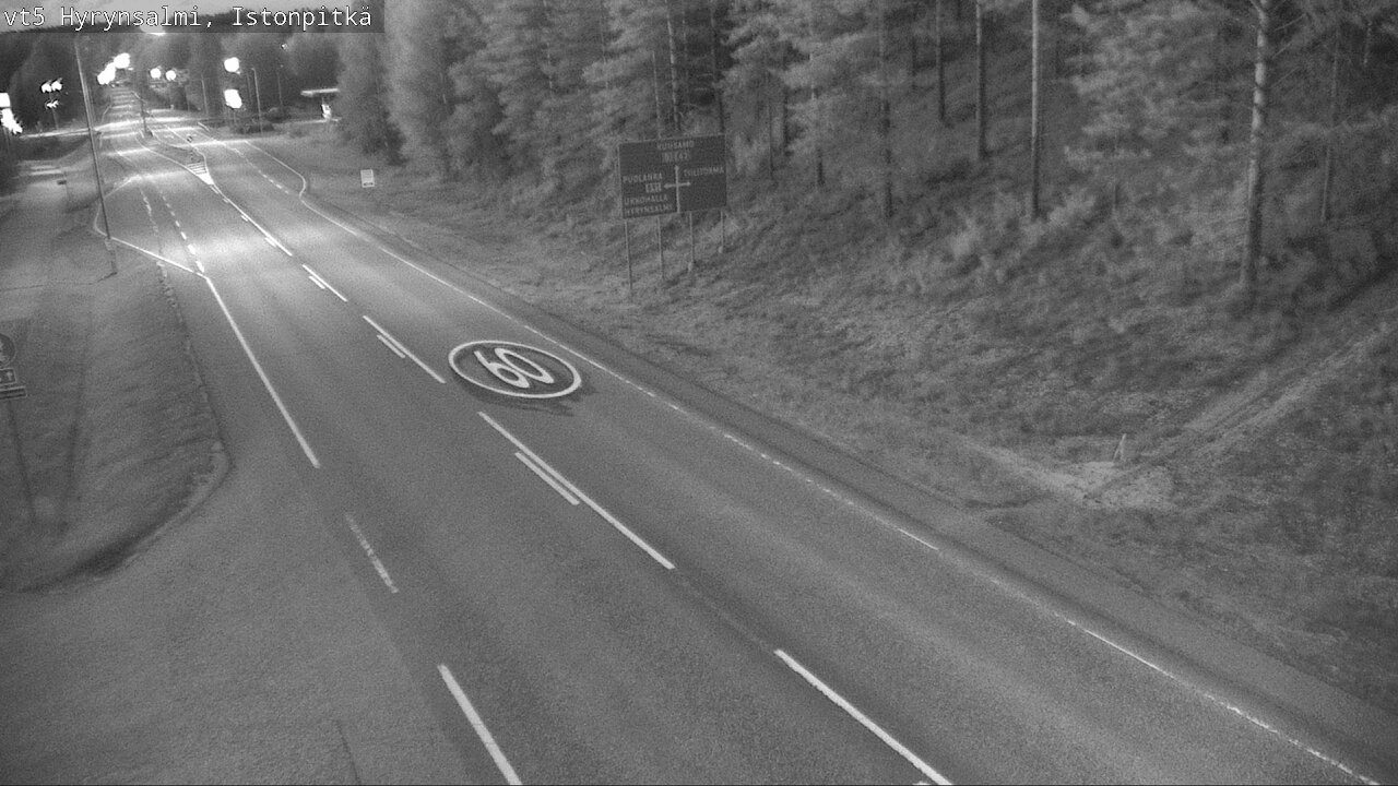 Kelikamerat Kuva Tie 5 Hyrynsalmi, Istonpitkä, Hyrynsalmi, Kainuu