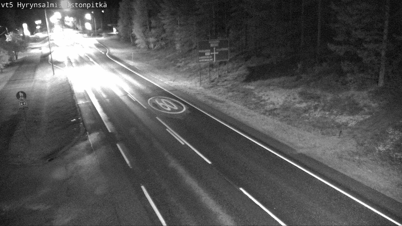 Kelikamerat Kuva Tie 5 Hyrynsalmi, Istonpitkä, Hyrynsalmi, Kainuu