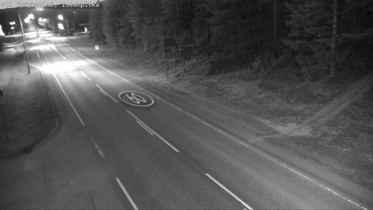 Kelikamerat Kuva Tie 5 Hyrynsalmi, Istonpitkä, Hyrynsalmi, Kainuu
