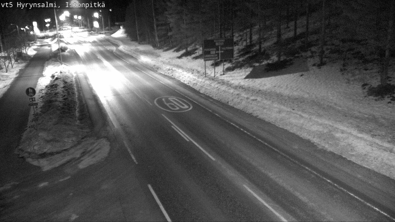 Kelikamerat Kuva Tie 5 Hyrynsalmi, Istonpitkä, Hyrynsalmi, Kainuu