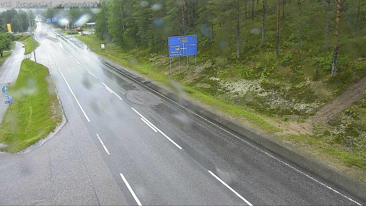 Kelikamerat Kuva Tie 5 Hyrynsalmi, Istonpitkä, Hyrynsalmi, Kainuu