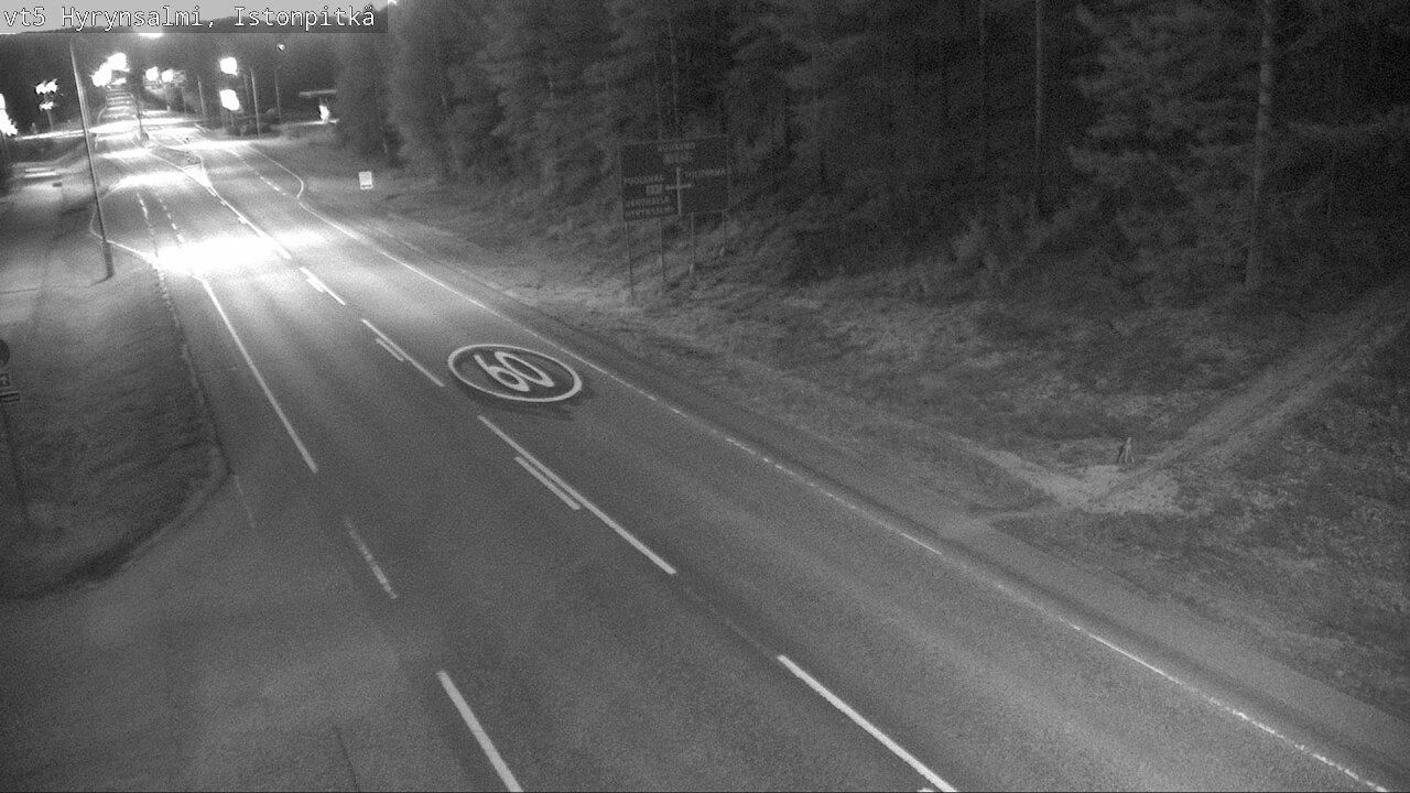 Kelikamerat Kuva Tie 5 Hyrynsalmi, Istonpitkä, Hyrynsalmi, Kainuu