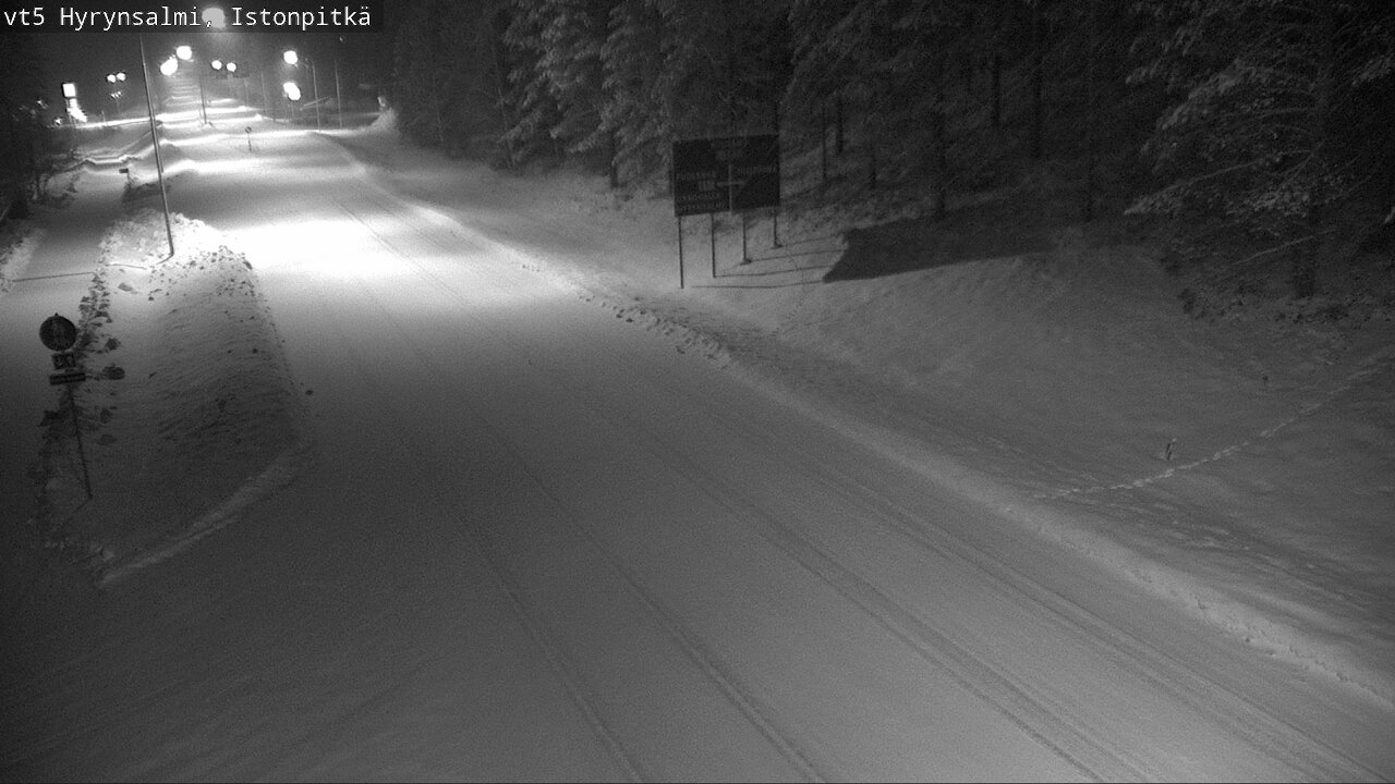 Kelikamerat Kuva Tie 5 Hyrynsalmi, Istonpitkä, Hyrynsalmi, Kainuu