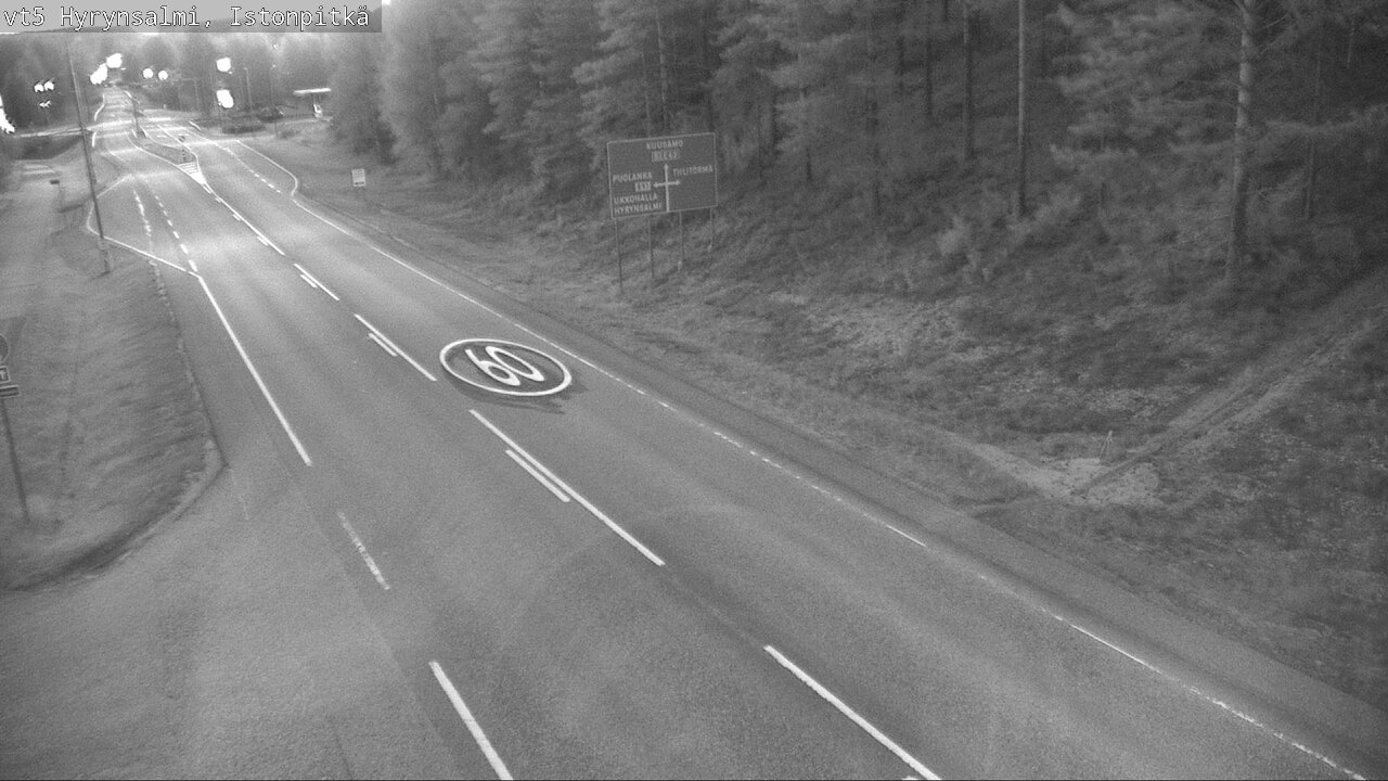 Kelikamerat Kuva Tie 5 Hyrynsalmi, Istonpitkä, Hyrynsalmi, Kainuu