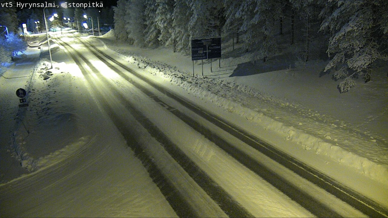 Kelikamerat Kuva Tie 5 Hyrynsalmi, Istonpitkä, Hyrynsalmi, Kainuu