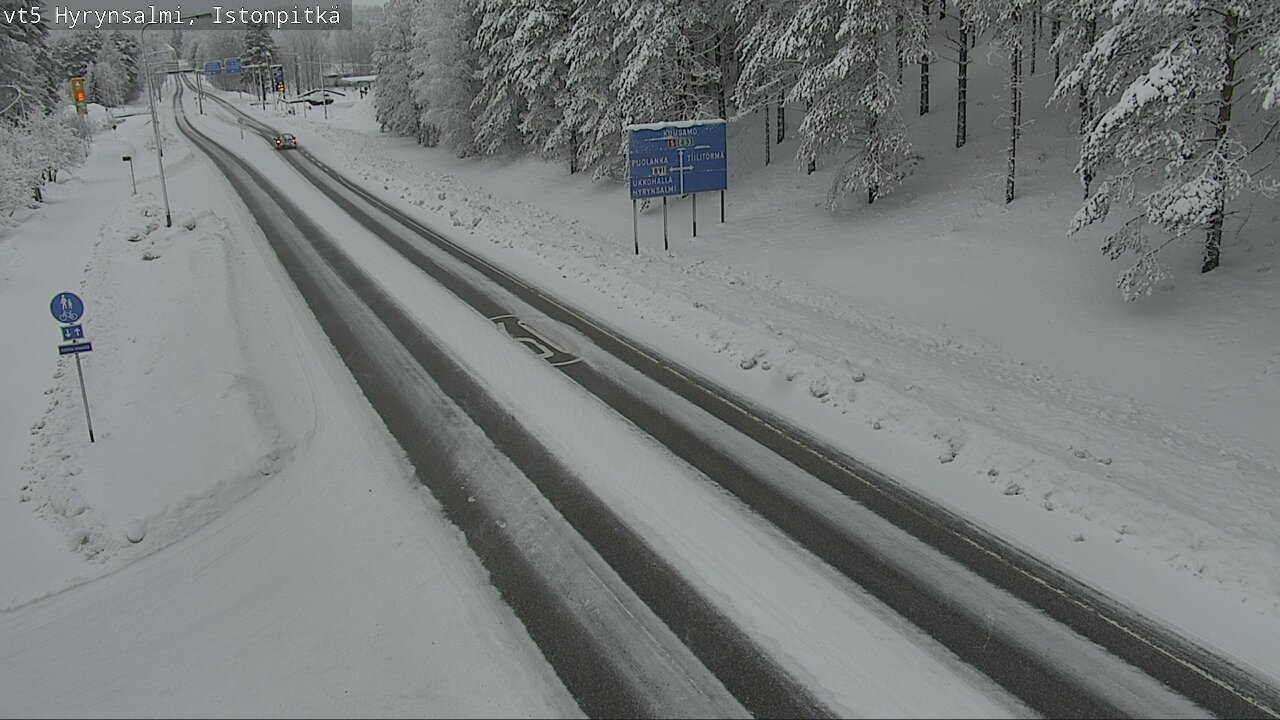 Kelikamerat Kuva Tie 5 Hyrynsalmi, Istonpitkä, Hyrynsalmi, Kainuu