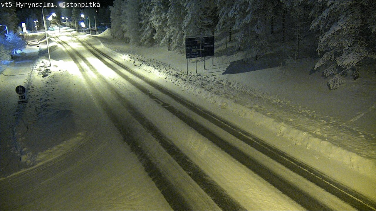 Kelikamerat Kuva Tie 5 Hyrynsalmi, Istonpitkä, Hyrynsalmi, Kainuu