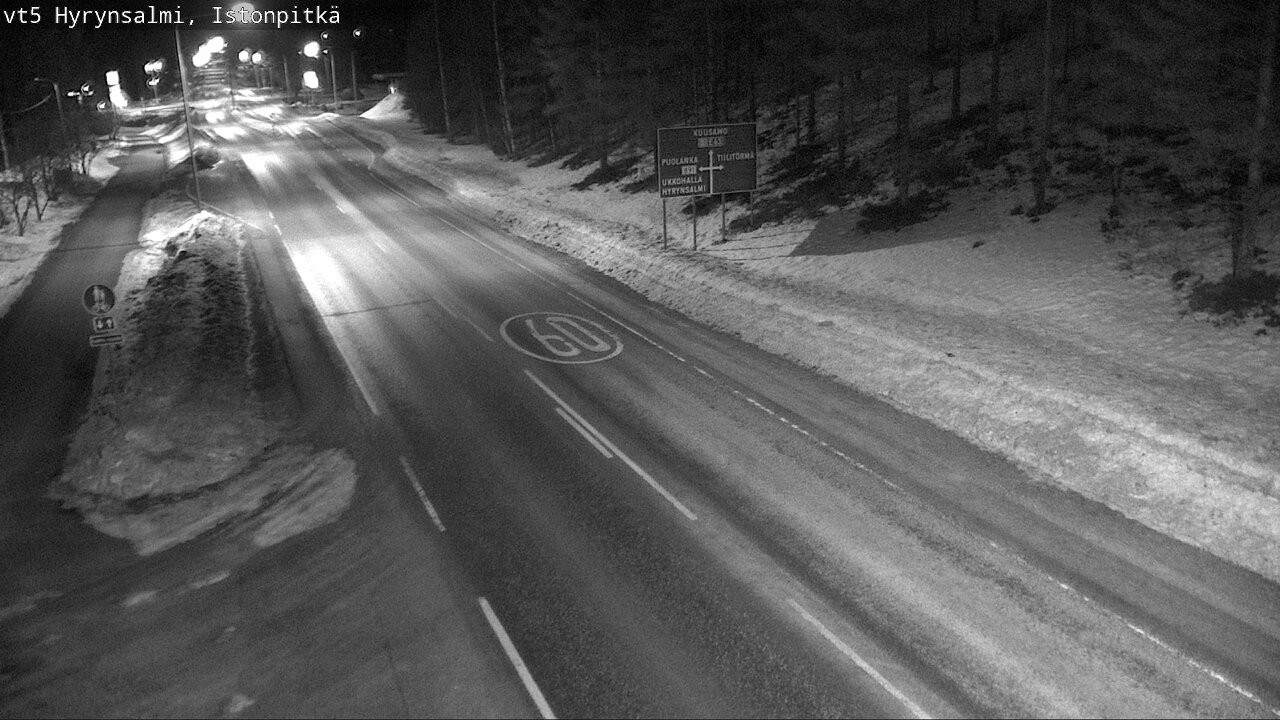 Kelikamerat Kuva Tie 5 Hyrynsalmi, Istonpitkä, Hyrynsalmi, Kainuu