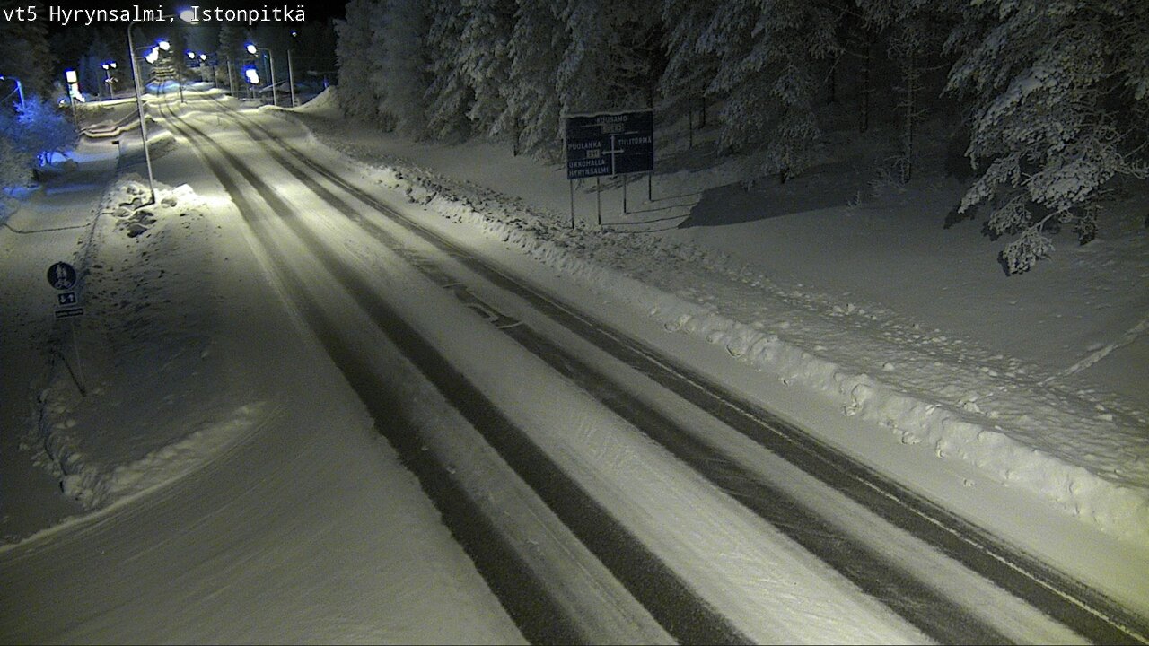 Kelikamerat Kuva Tie 5 Hyrynsalmi, Istonpitkä, Hyrynsalmi, Kainuu