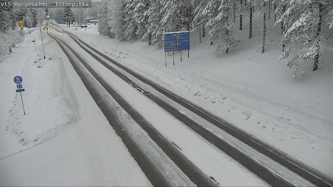 Kelikamerat Kuva Tie 5 Hyrynsalmi, Istonpitkä, Hyrynsalmi, Kainuu