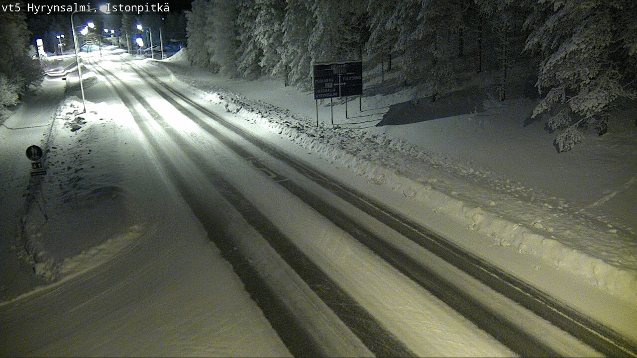 Kelikamerat Kuva Tie 5 Hyrynsalmi, Istonpitkä, Hyrynsalmi, Kainuu