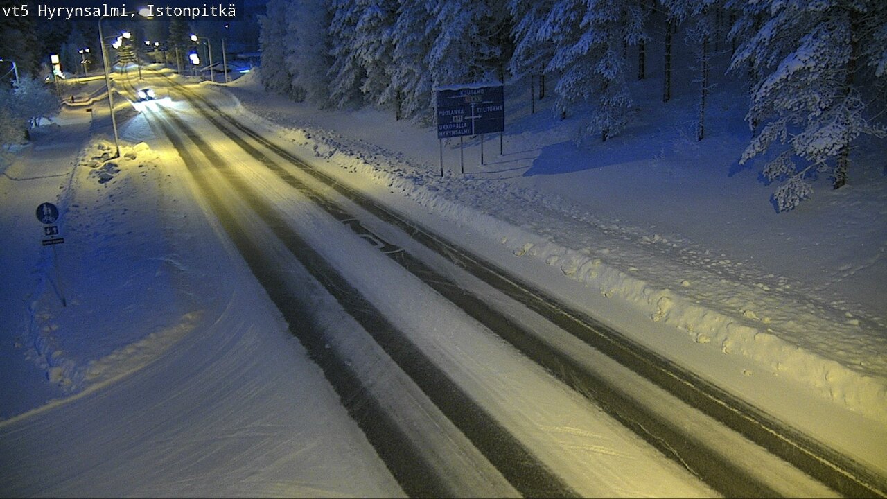 Kelikamerat Kuva Tie 5 Hyrynsalmi, Istonpitkä, Hyrynsalmi, Kainuu
