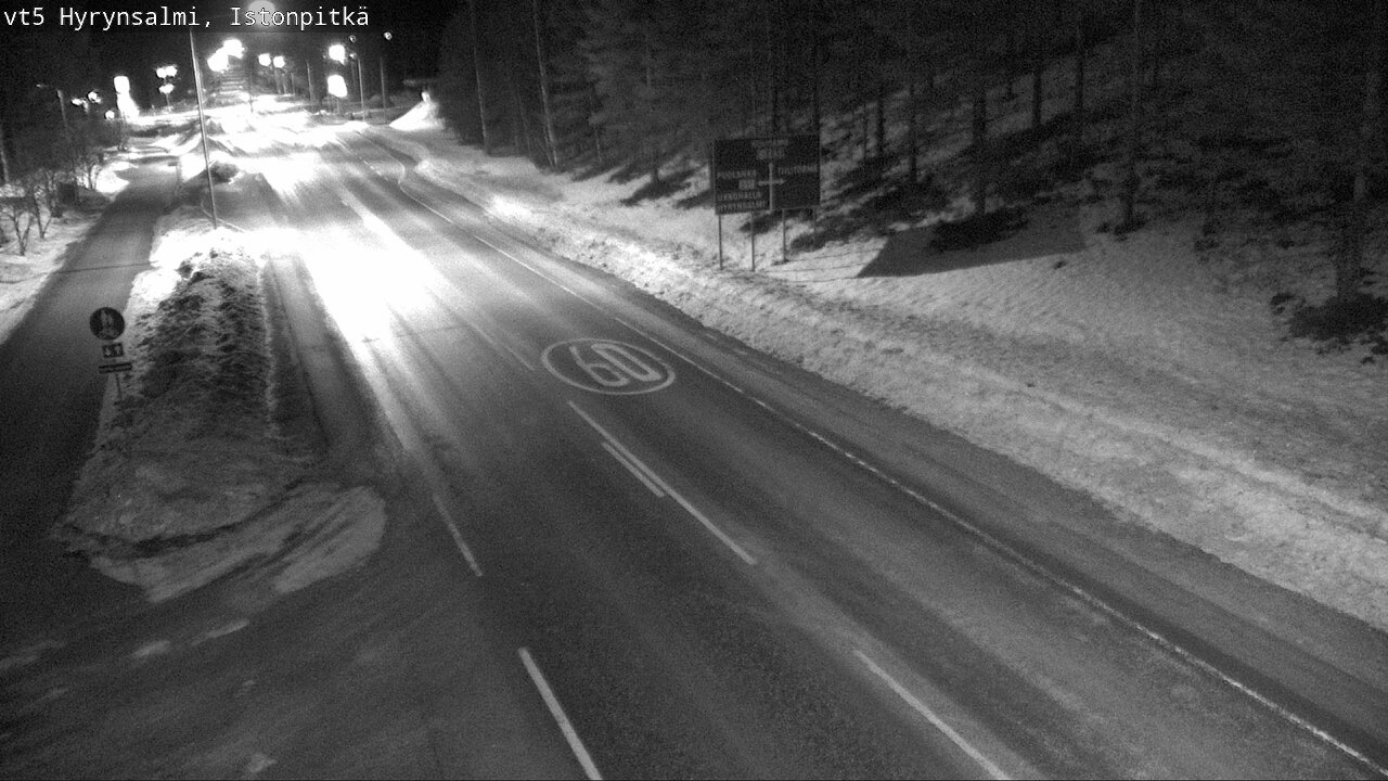 Kelikamerat Kuva Tie 5 Hyrynsalmi, Istonpitkä, Hyrynsalmi, Kainuu