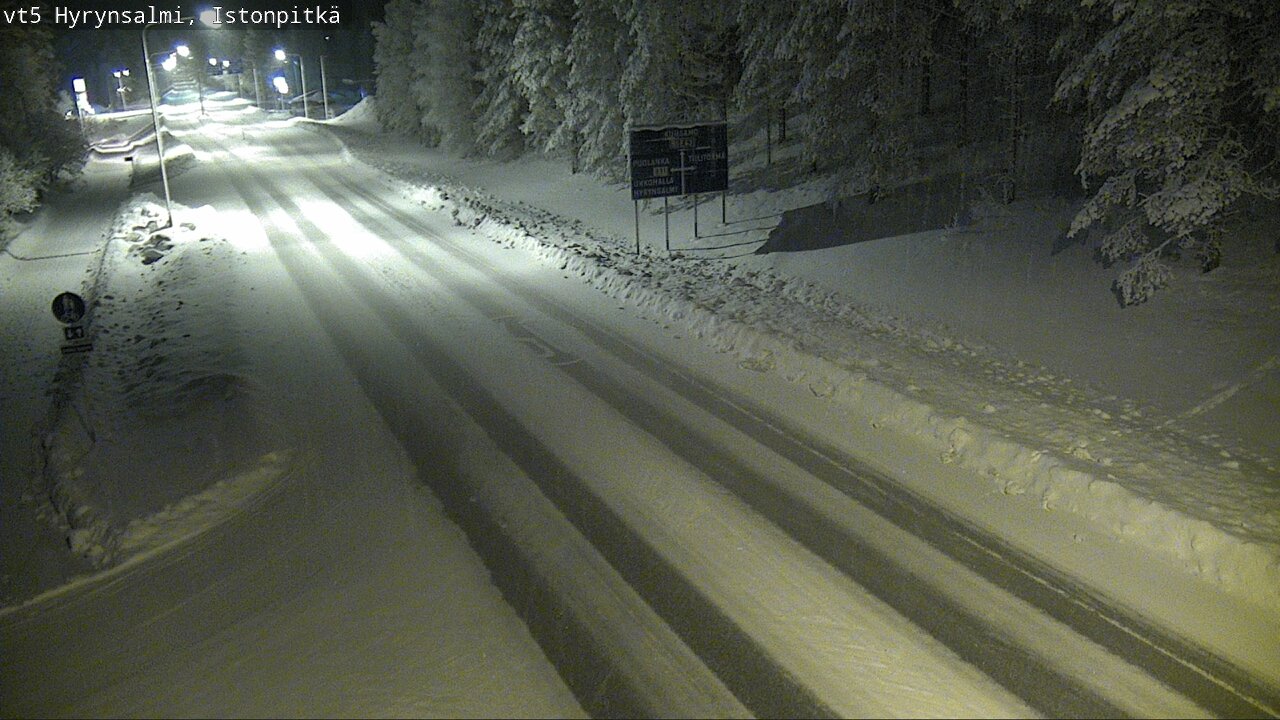 Kelikamerat Kuva Tie 5 Hyrynsalmi, Istonpitkä, Hyrynsalmi, Kainuu