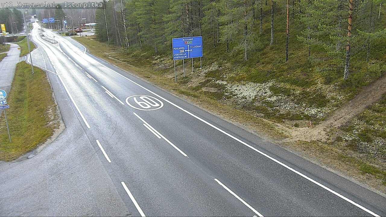 Kelikamerat Kuva Tie 5 Hyrynsalmi, Istonpitkä, Hyrynsalmi, Kainuu