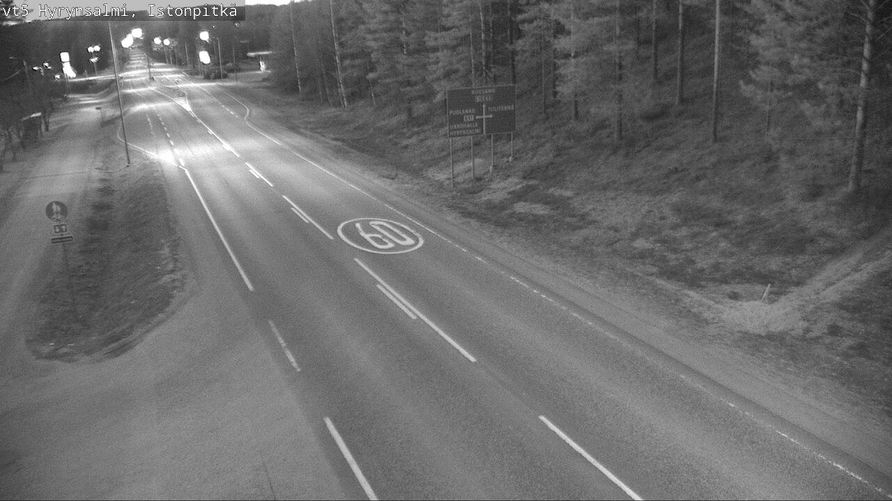 Kelikamerat Kuva Tie 5 Hyrynsalmi, Istonpitkä, Hyrynsalmi, Kainuu