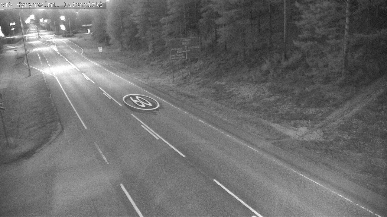 Kelikamerat Kuva Tie 5 Hyrynsalmi, Istonpitkä, Hyrynsalmi, Kainuu