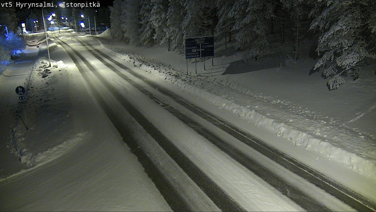 Kelikamerat Kuva Tie 5 Hyrynsalmi, Istonpitkä, Hyrynsalmi, Kainuu