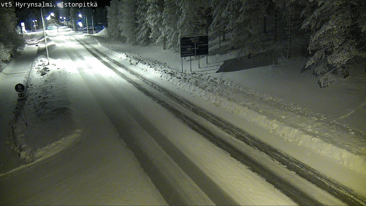 Kelikamerat Kuva Tie 5 Hyrynsalmi, Istonpitkä, Hyrynsalmi, Kainuu