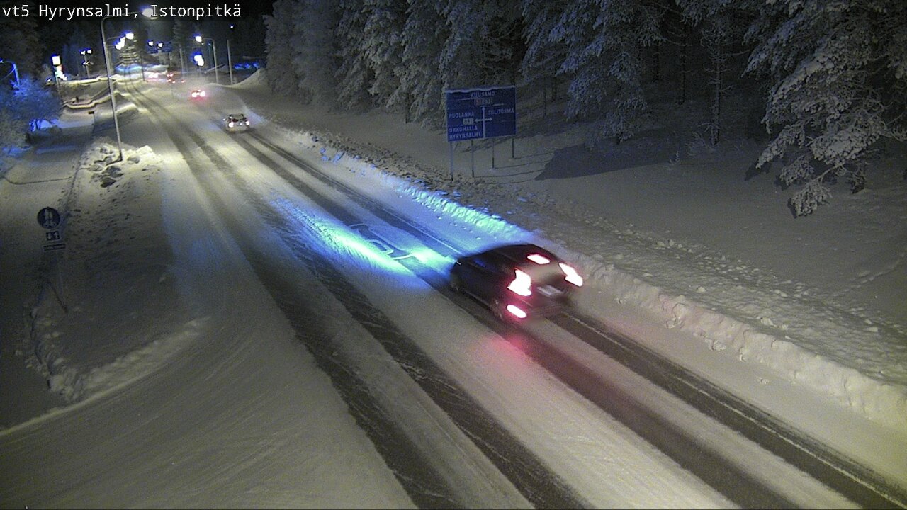 Kelikamerat Kuva Tie 5 Hyrynsalmi, Istonpitkä, Hyrynsalmi, Kainuu