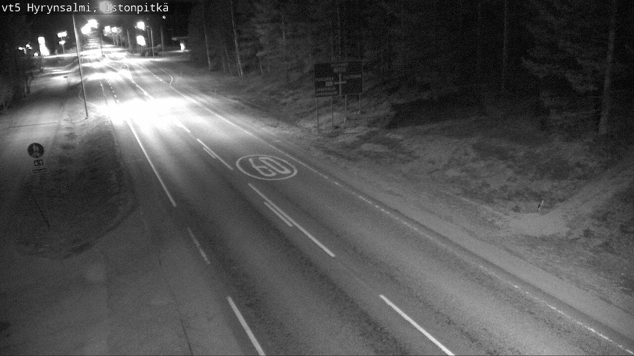 Kelikamerat Kuva Tie 5 Hyrynsalmi, Istonpitkä, Hyrynsalmi, Kainuu