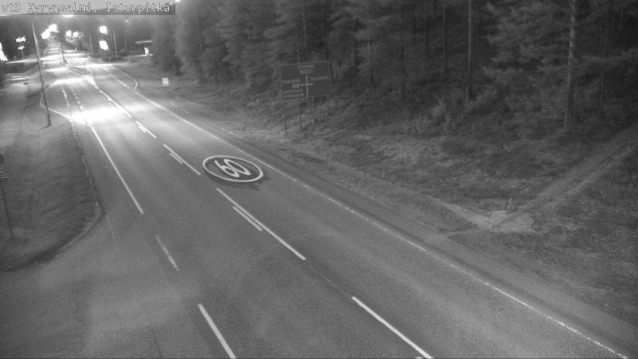 Kelikamerat Kuva Tie 5 Hyrynsalmi, Istonpitkä, Hyrynsalmi, Kainuu