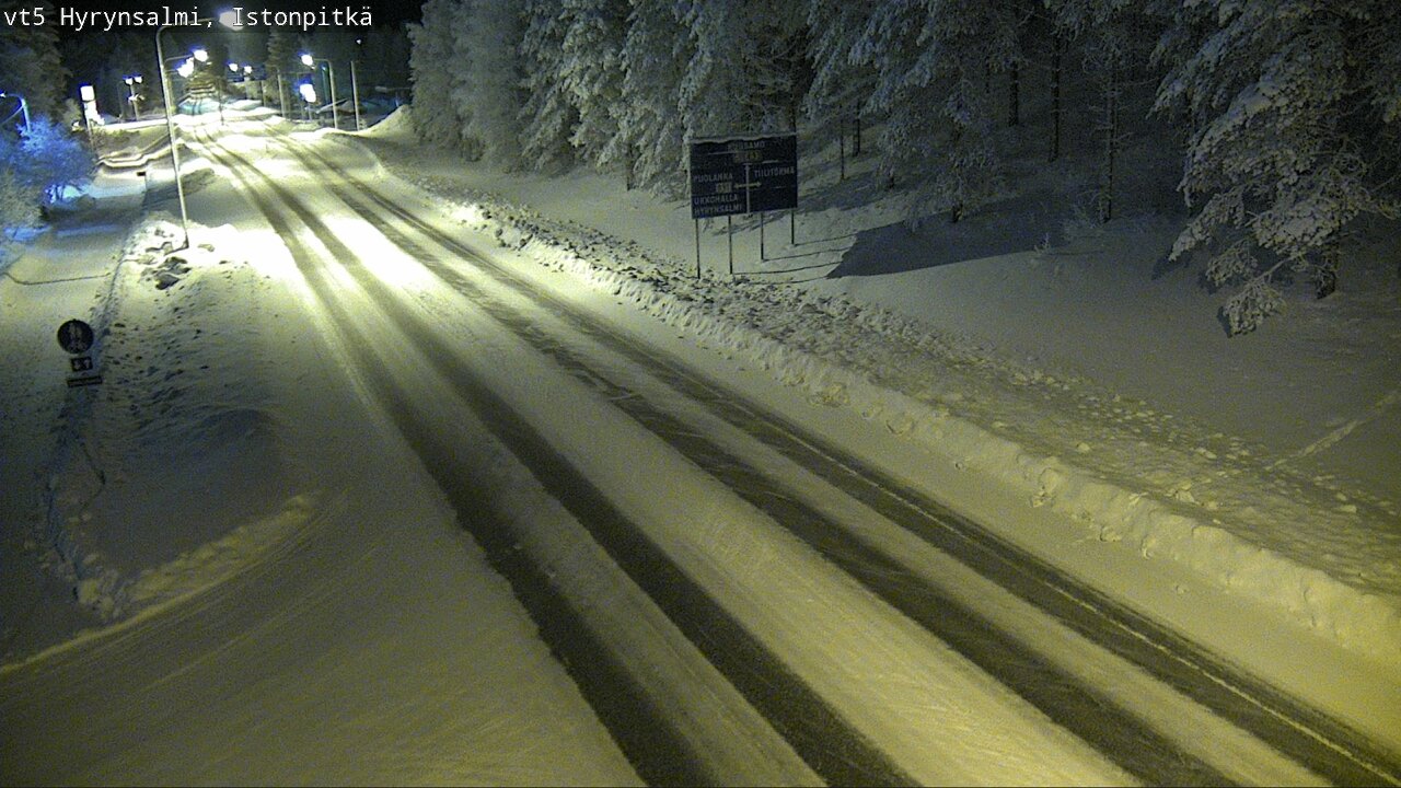 Kelikamerat Kuva Tie 5 Hyrynsalmi, Istonpitkä, Hyrynsalmi, Kainuu