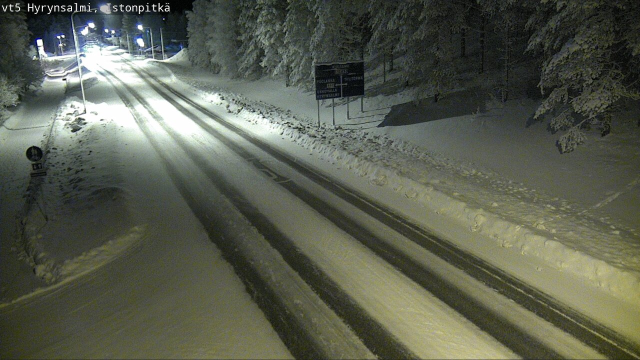 Kelikamerat Kuva Tie 5 Hyrynsalmi, Istonpitkä, Hyrynsalmi, Kainuu