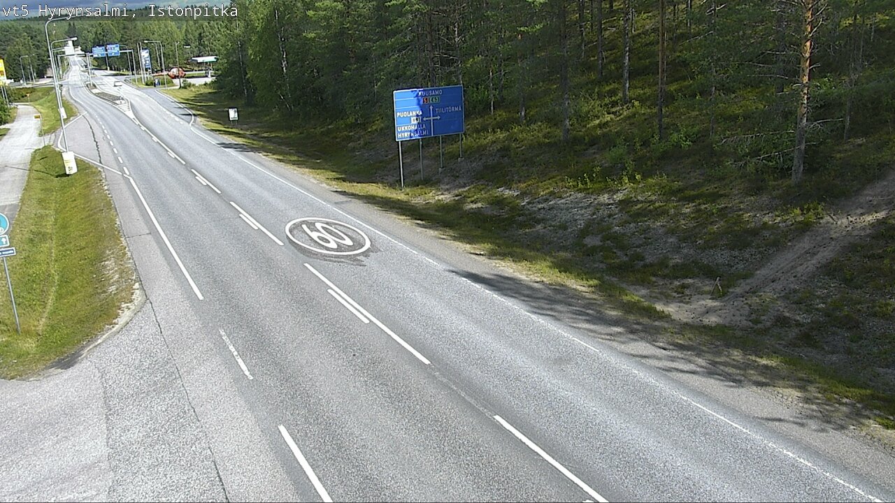 Kelikamerat Kuva Tie 5 Hyrynsalmi, Istonpitkä, Hyrynsalmi, Kainuu