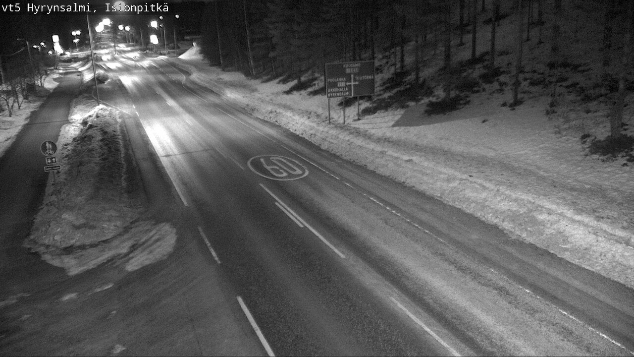 Kelikamerat Kuva Tie 5 Hyrynsalmi, Istonpitkä, Hyrynsalmi, Kainuu