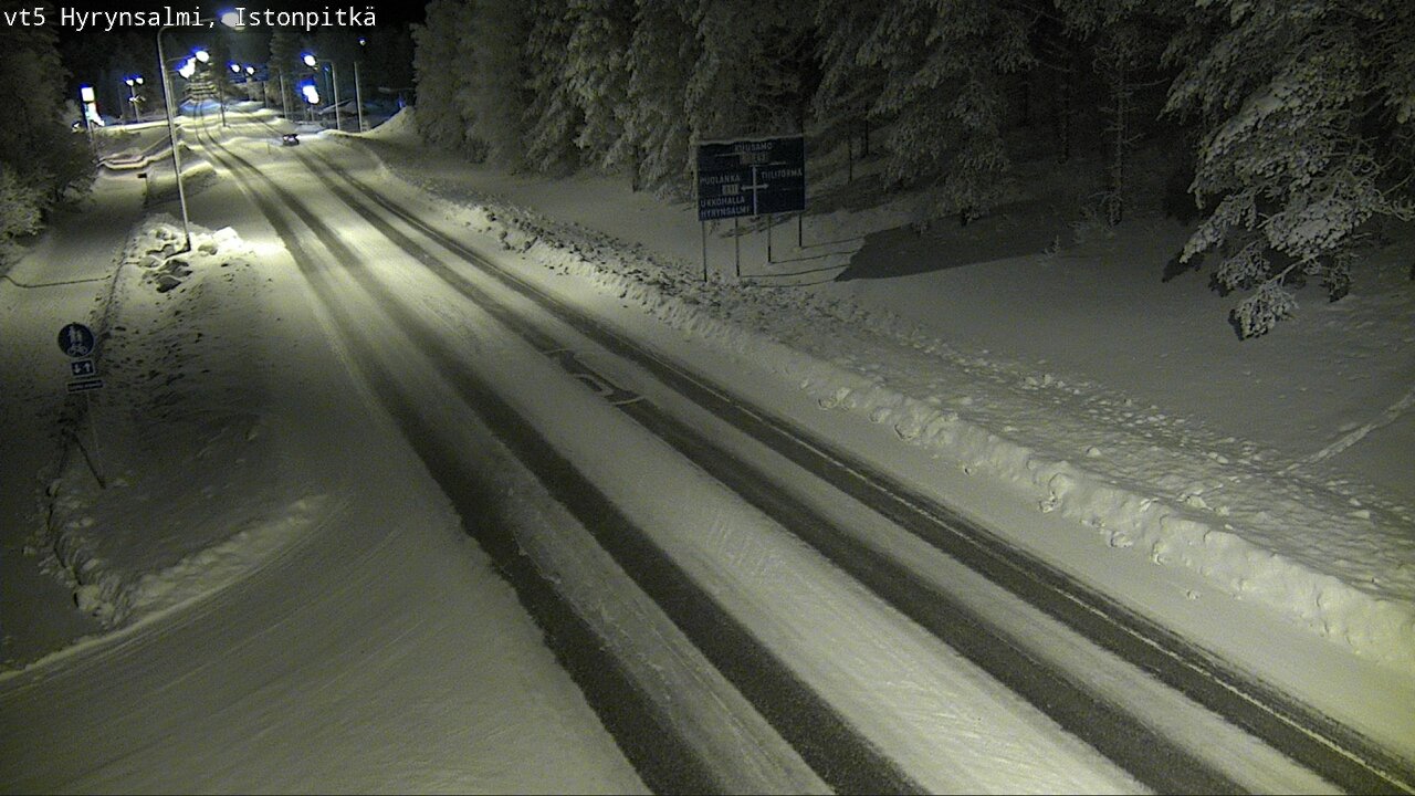 Kelikamerat Kuva Tie 5 Hyrynsalmi, Istonpitkä, Hyrynsalmi, Kainuu