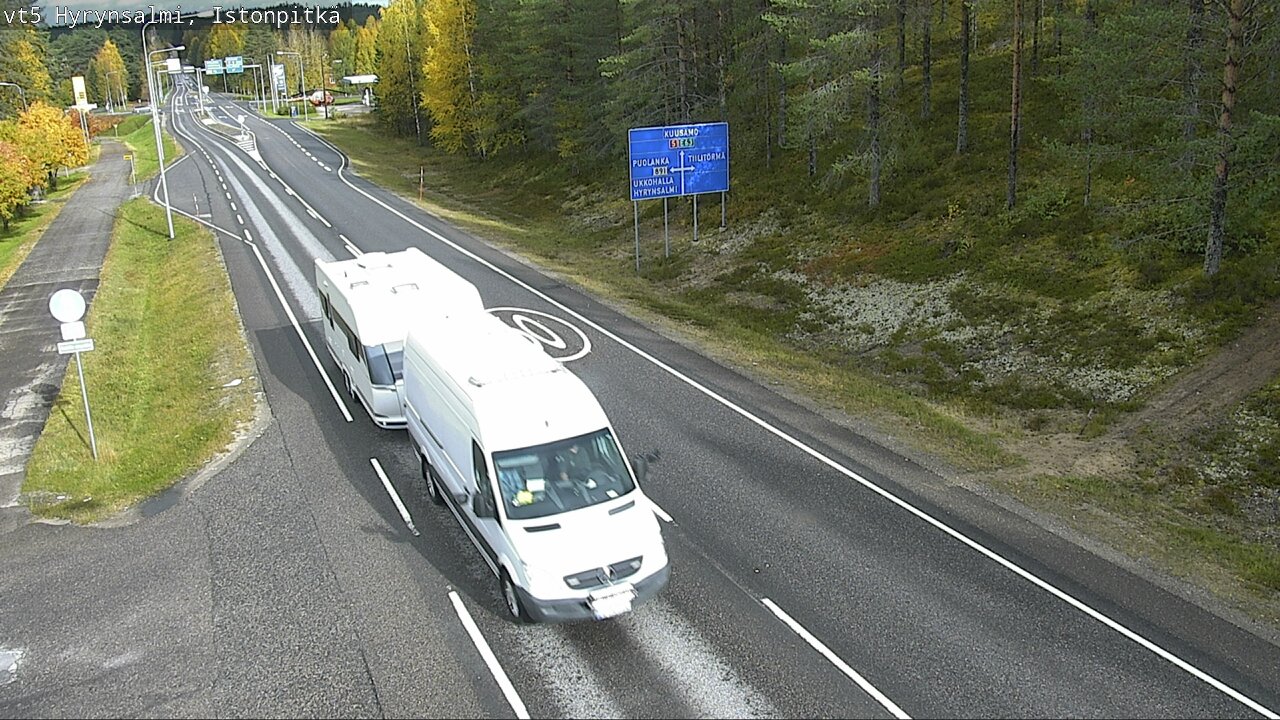Kelikamerat Kuva Tie 5 Hyrynsalmi, Istonpitkä, Hyrynsalmi, Kainuu